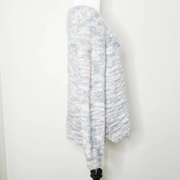525 America Fuzzy Eyelash Knit Sweater M - Picture 3 of 6